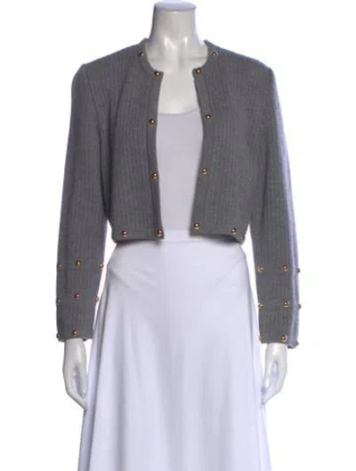 Pre-owned Givenchy Vintage 1980's Sweater In Gray