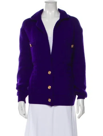 Pre-owned Givenchy Vintage 1980's Sweater In Purple