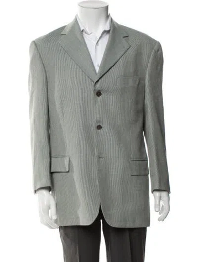 Pre-owned Givenchy Vintage 1990's Blazer In Blue