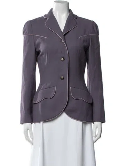 Pre-owned Givenchy Vintage 1996 Blazer In Purple