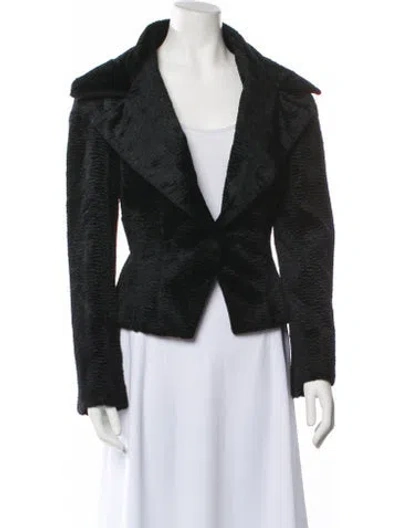 Pre-owned Givenchy Vintage 1997 Evening Jacket In Black