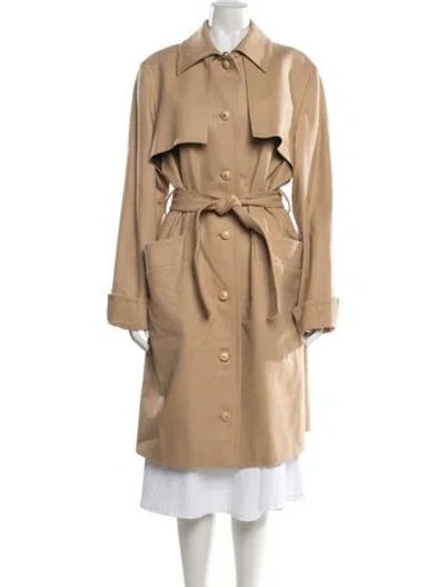 Pre-owned Givenchy Vintage 1997 Trench Coat In Neutrals
