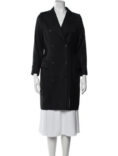 Pre-owned Givenchy Vintage 1998 Coat In Black