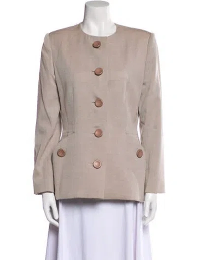 Pre-owned Givenchy Vintage 1999 Evening Jacket In Neutral