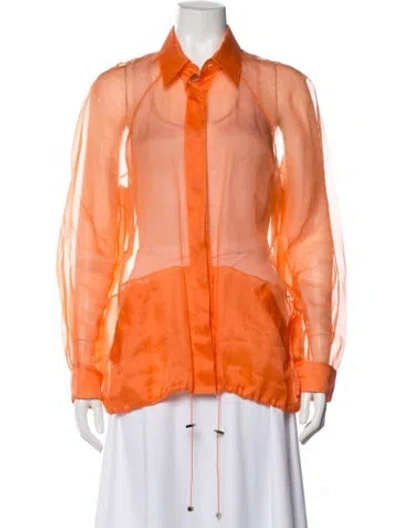 Pre-owned Givenchy Vintage 2000 Jacket In Orange