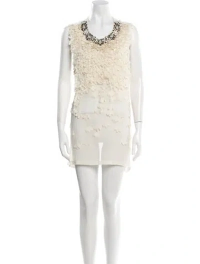 Pre-owned Givenchy Vintage 2010 Tunic In Neutral