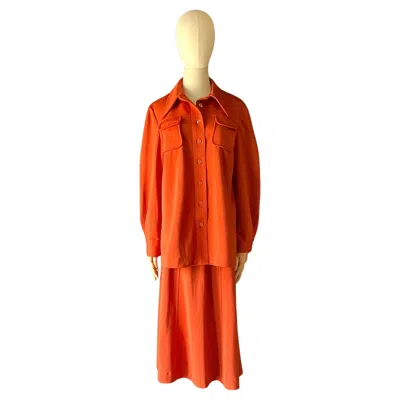 Pre-owned Givenchy Vintage 70  Sport Double Knit Combo In Red