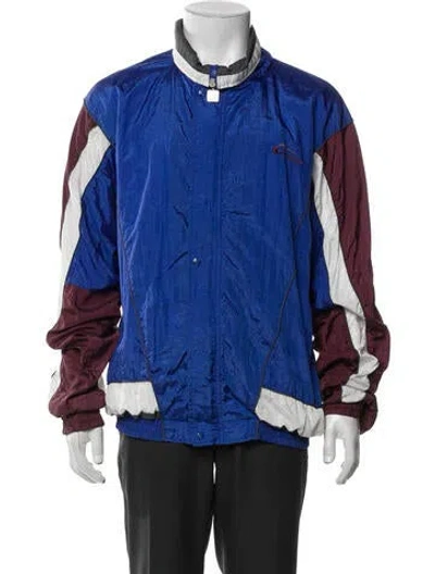 Pre-owned Givenchy Vintage Activewear Parka In Blue