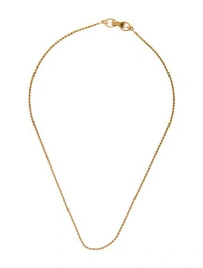 Pre-owned Givenchy Vintage Chain Necklace, 16" In Multi