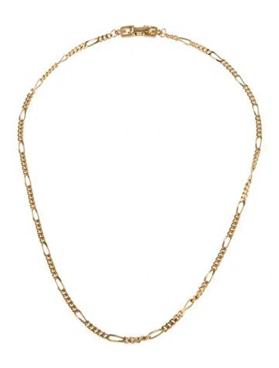 Pre-owned Givenchy Vintage Chain Necklace, 16" In Multi