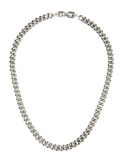 Pre-owned Givenchy Vintage Chain Necklace, 16" In Multi