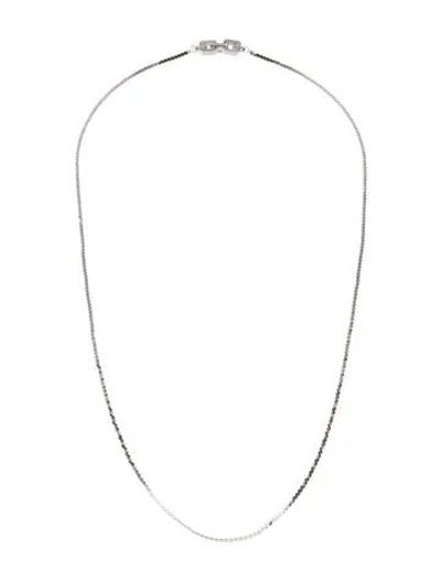 Pre-owned Givenchy Vintage Chain Necklace, 24" In Multi