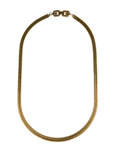Pre-owned Givenchy Vintage Chain Necklace, 25" In Multi