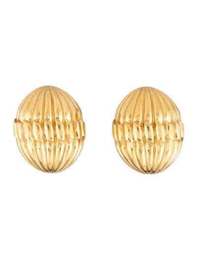 Pre-owned Givenchy Vintage Clip On Earrings In Multi