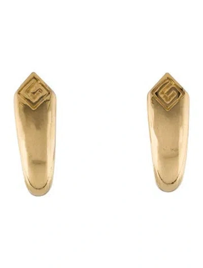 Pre-owned Givenchy Vintage Clip-on Earrings In Multi