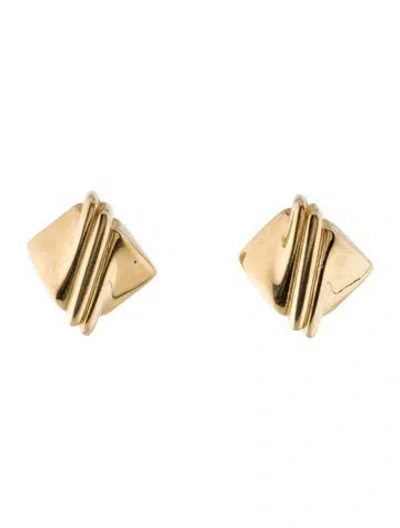 Pre-owned Givenchy Vintage Clip-on Earrings In Multi