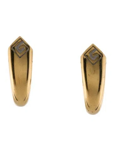 Pre-owned Givenchy Vintage Clip-on Earrings In Multi