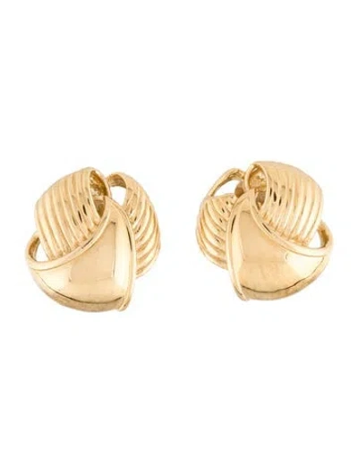 Pre-owned Givenchy Vintage Clip-on Earrings In Multi