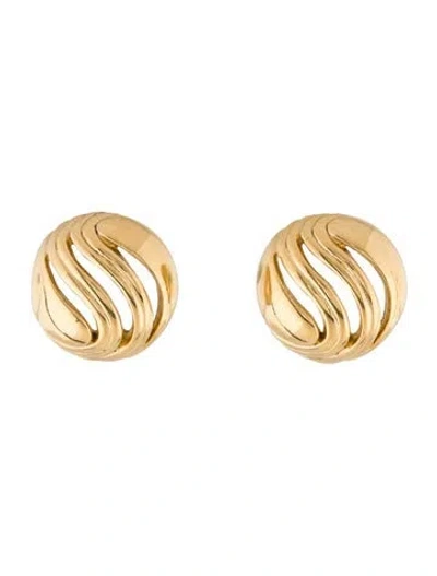 Pre-owned Givenchy Vintage Clip-on Earrings In Multi