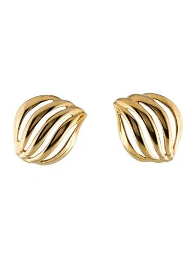 Pre-owned Givenchy Vintage Clip-on Earrings In Multi