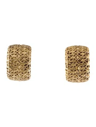 Pre-owned Givenchy Vintage Clip-on Earrings In Multi