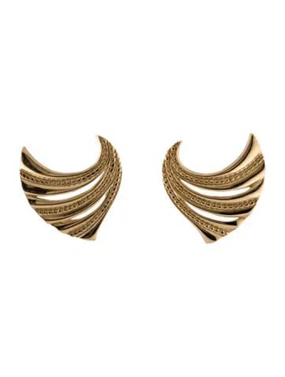 Pre-owned Givenchy Vintage Clip-on Earrings In Multi