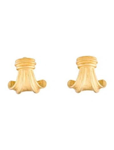 Pre-owned Givenchy Vintage Clip-on Earrings In Multi