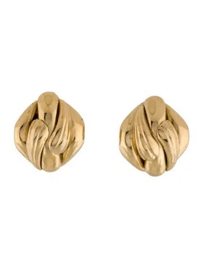 Pre-owned Givenchy Vintage Clip-on Earrings In Multi