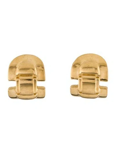 Pre-owned Givenchy Vintage Clip-on Earrings In Multi