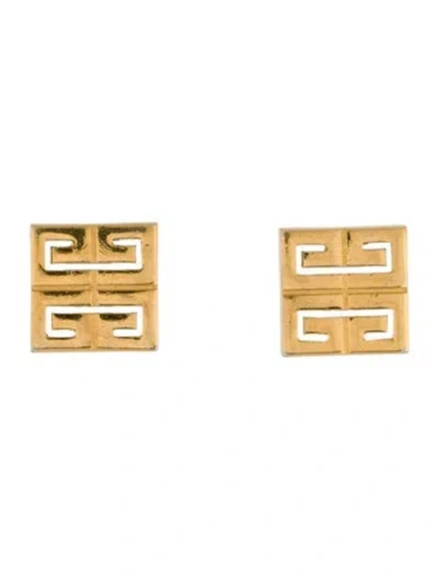 Pre-owned Givenchy Vintage Clip-on Earrings In Multi
