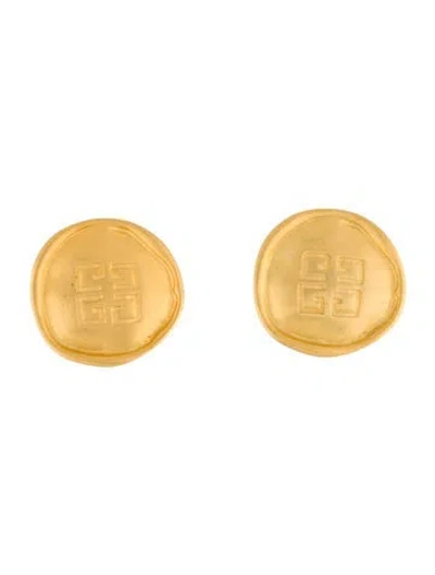 Pre-owned Givenchy Vintage Clip-on Earrings In Multi