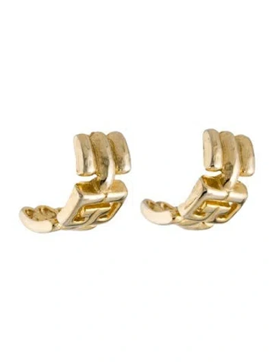 Pre-owned Givenchy Vintage Clip-on Earrings In Multicolor