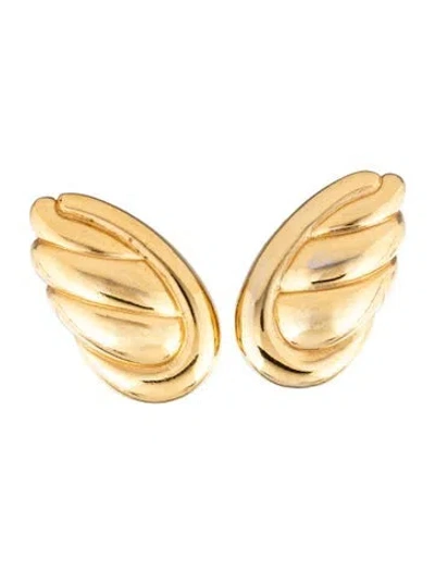 Pre-owned Givenchy Vintage Clip-on Earrings In Multicolor