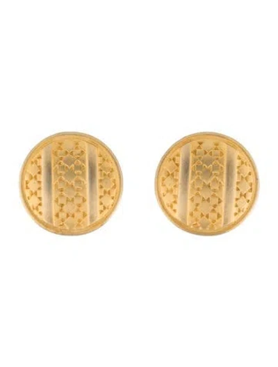 Pre-owned Givenchy Vintage Clip-on Earrings In Multicolor