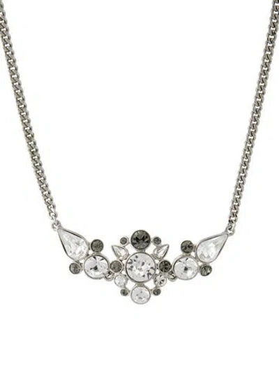 Pre-owned Givenchy Vintage Crystal Collar Necklace, 19"