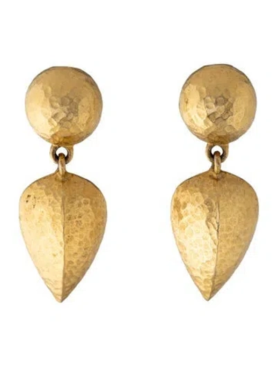 Pre-owned Givenchy Vintage Drop Earrings In Multicolor