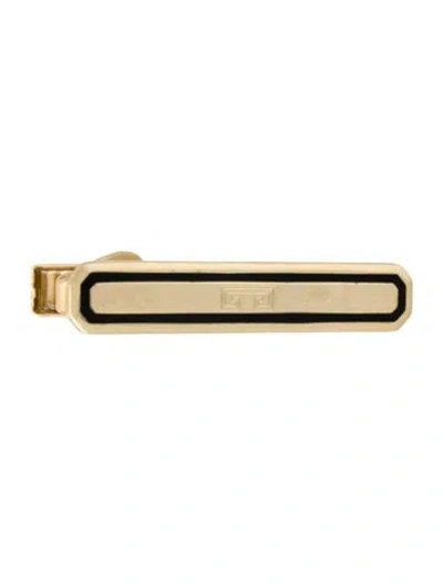 Pre-owned Givenchy Vintage Enamel Gg Tie Clip In Multi