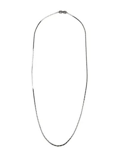 Pre-owned Givenchy Vintage Fancy Chain Necklace, 30.5" In Multi