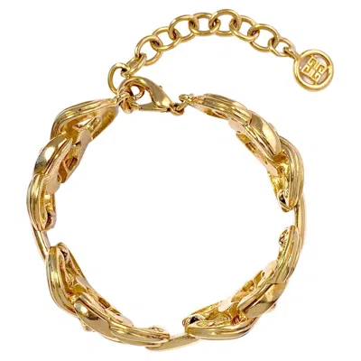 Pre-owned Givenchy Vintage  Big Link Chain Bracelet, 1980s In Multi