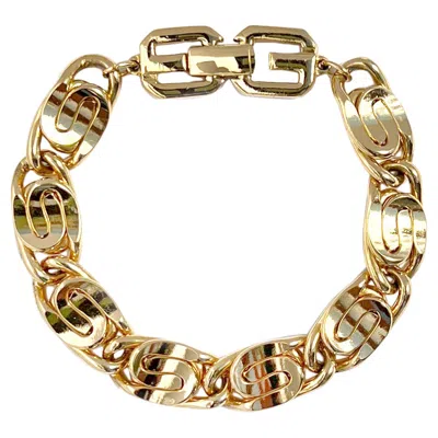 Pre-owned Givenchy Vintage  Curvy Link Chain Bracelet, 1980s In Multi
