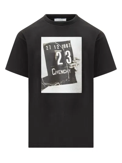 Givenchy Vintage Graphic T-shirt In Black