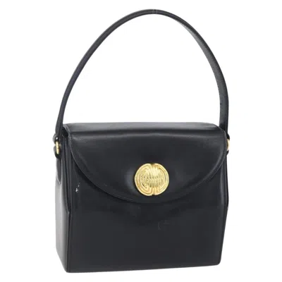 Pre-owned Givenchy Vintage Handbag Leather Black Leather Bag ()