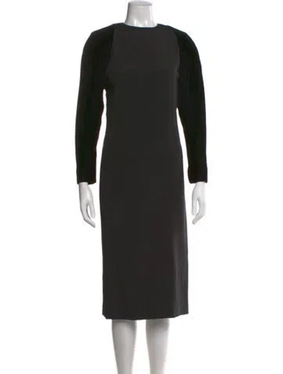 Pre-owned Givenchy Vintage Knee-length Dress In Black