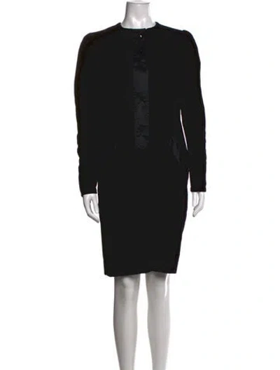 Pre-owned Givenchy Vintage Knee-length Dress In Black