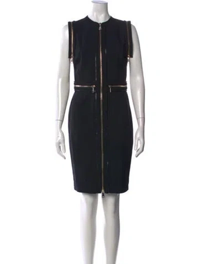Pre-owned Givenchy Vintage Knee-length Dress In Black