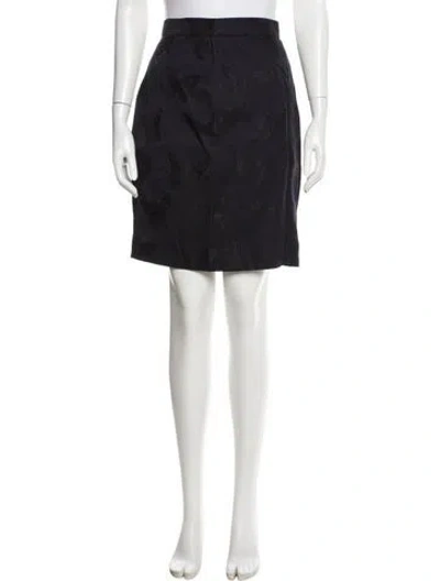 Pre-owned Givenchy Vintage Knee-length Skirt In Black