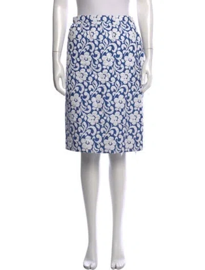 Pre-owned Givenchy Vintage Knee-length Skirt In White