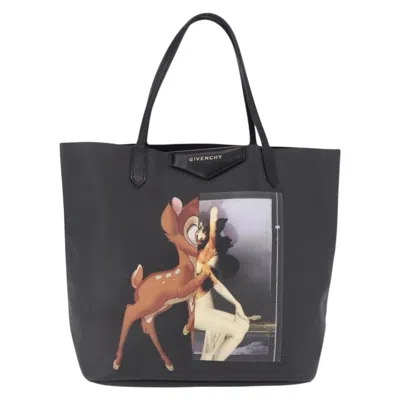 Pre-owned Givenchy Vintage Leather Black Pvc Tote Bag Bag ()