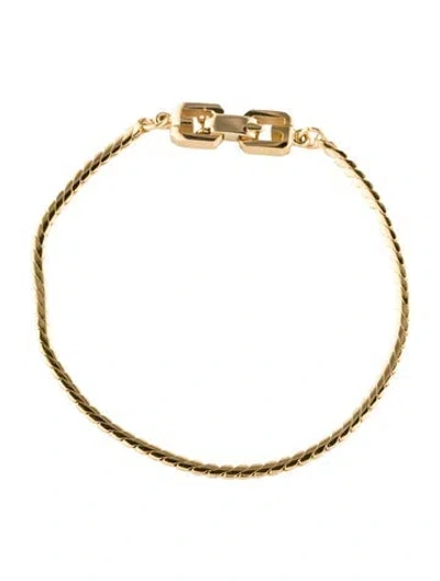 Pre-owned Givenchy Vintage Link Bracelet, 6.75" In Multi
