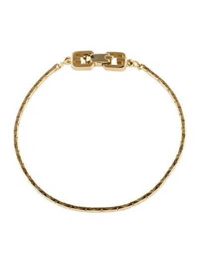 Pre-owned Givenchy Vintage Link Bracelet, 6.75" In Multi